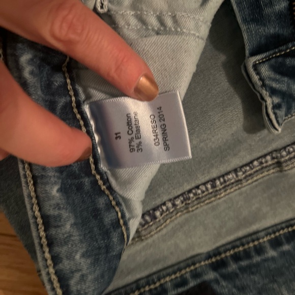 Guess Classic Blue Denim Jeans Waist 31 - Picture 3 of 4